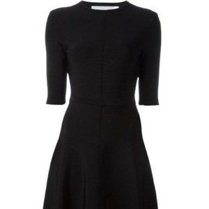 Victoria Beckham Black Cut Out Back Dress - small (in dry clean garment bag)